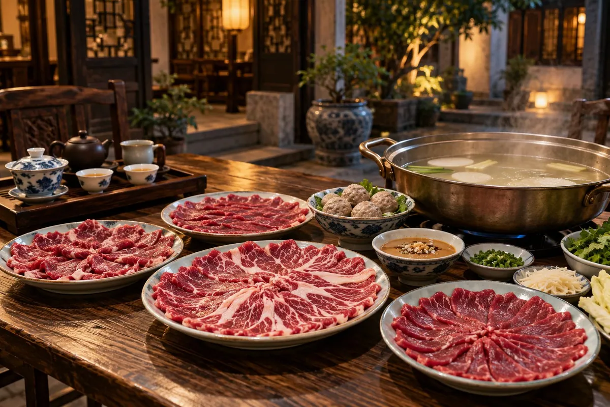 hot pot de ternera de Chaoshan