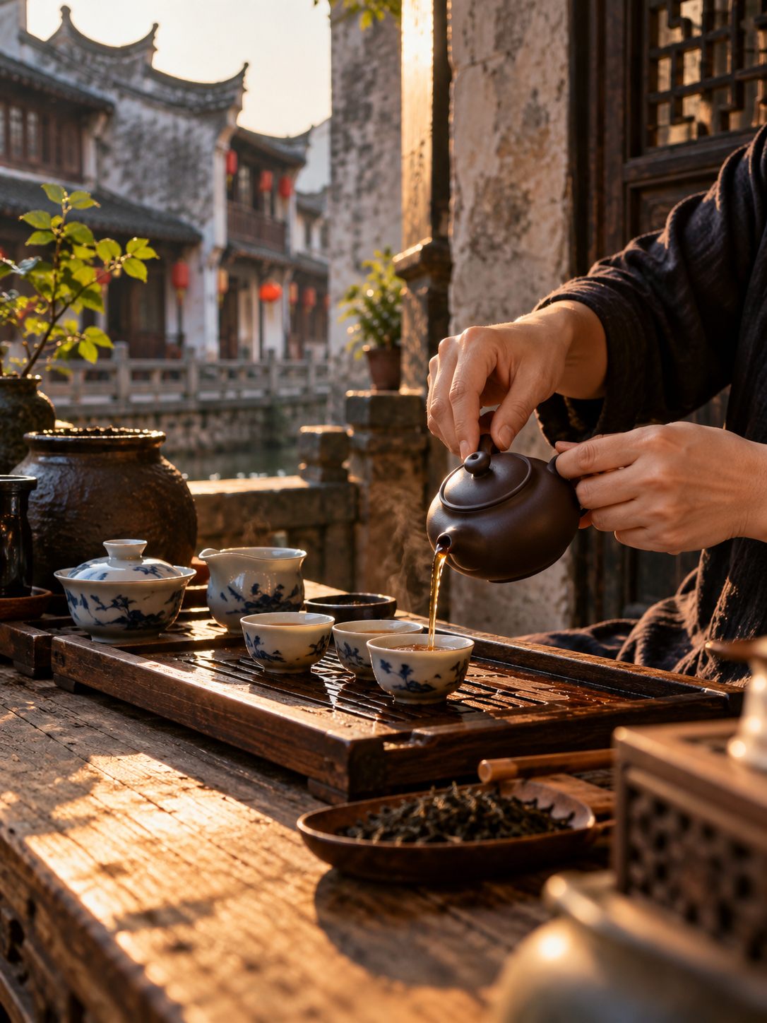 Drink kung fu tea where the ritual is everyday life