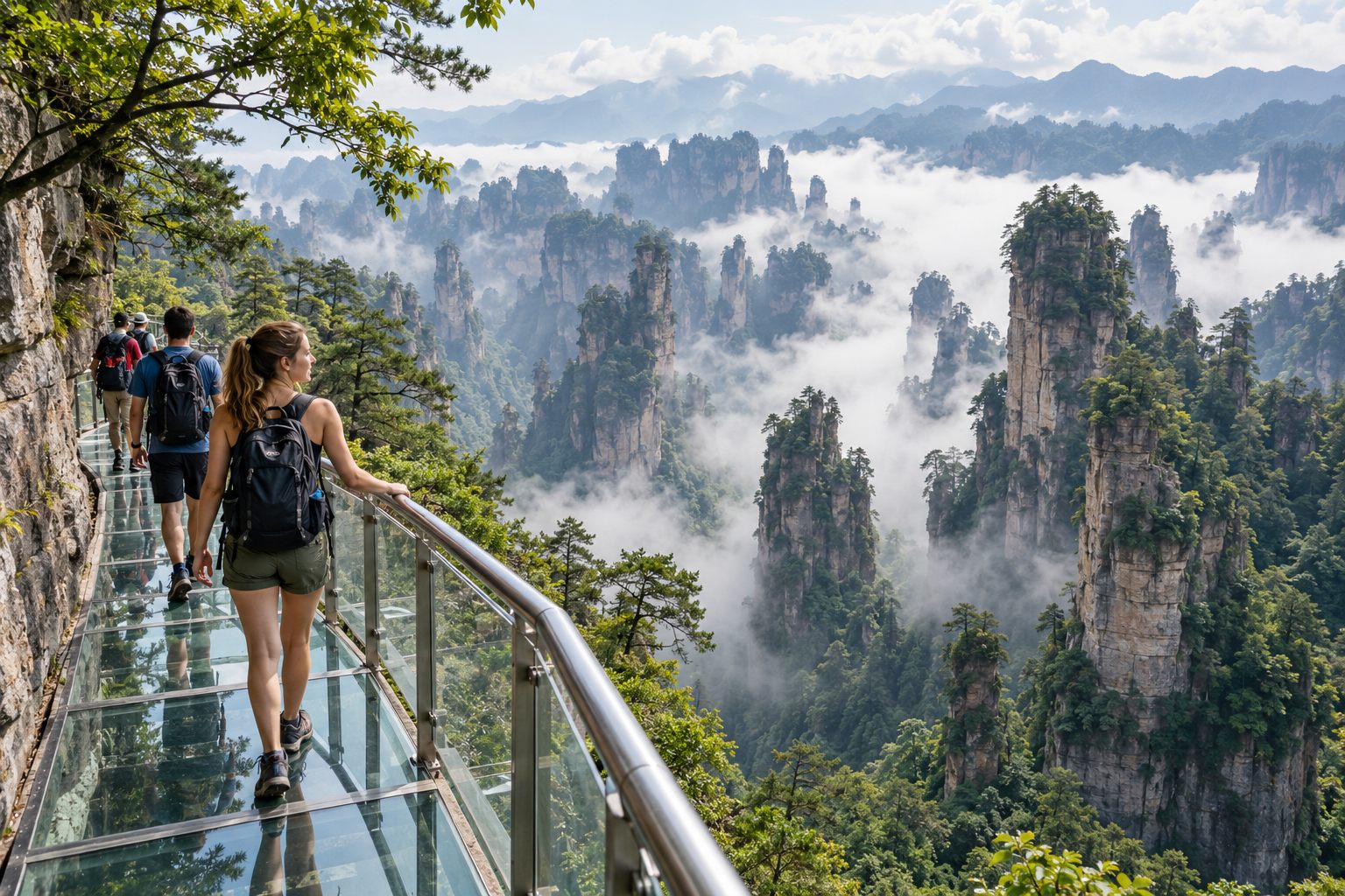 Hike the floating mountains that made China Travel go global